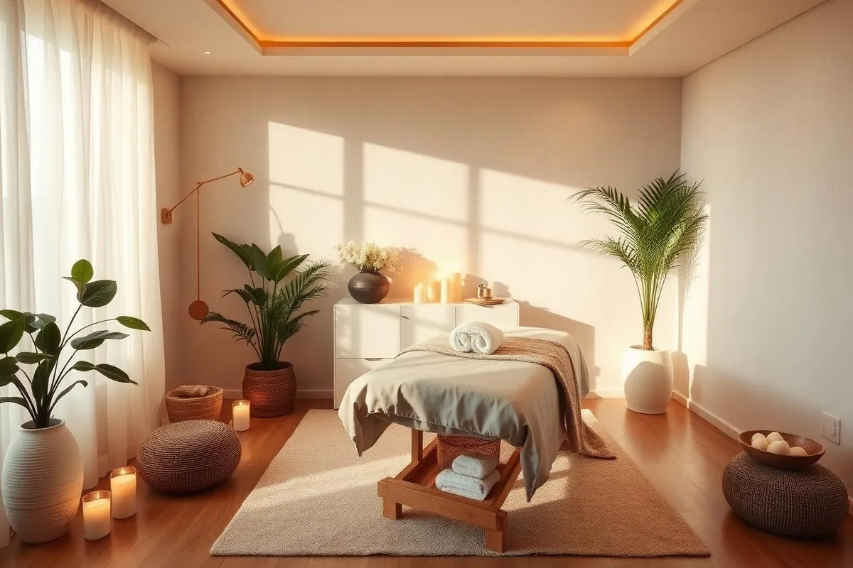 Wellness studio booking page rebuild